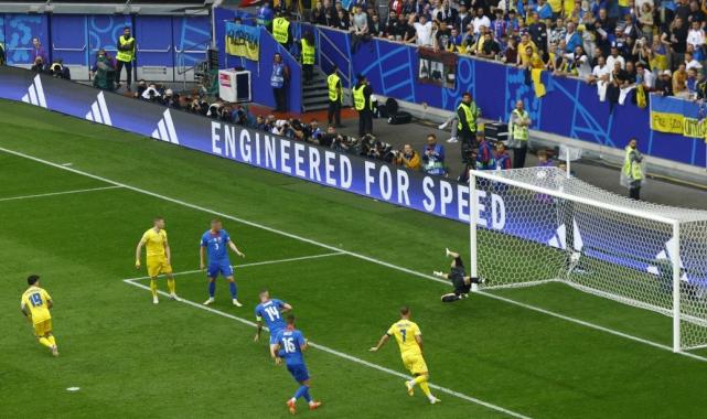 Ukrayna geriye düştüğü maçta Slovakya'yı mağlup etti