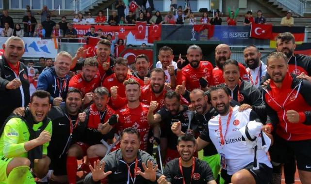 Üst üste 3. kez Avrupa Şampiyonu oldular