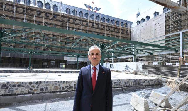 Abdulkadir Uraloğlu duyurdu: Haydarpaşa Garı'nda restorasyon çalışmaları bu yıl bitiyor