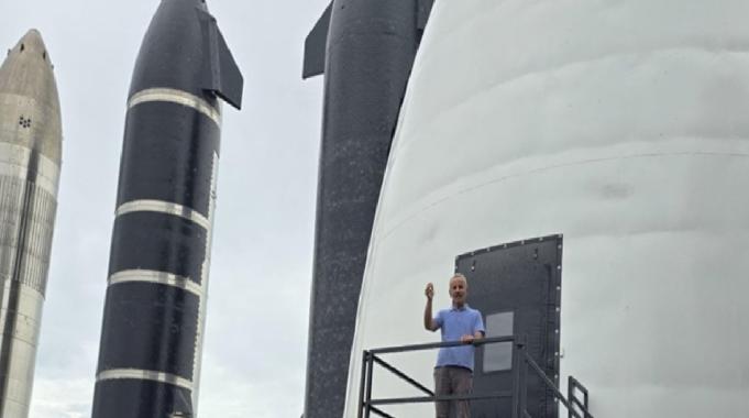 Abdulkadir Uraloğlu, SpaceX'in üretim ve fırlatma tesisinde
