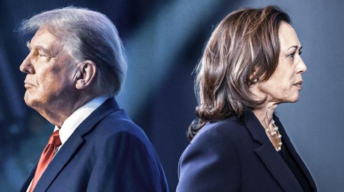 Amerika'da Harris, Trump'ın hemen arkasında