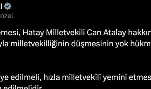 Anayasa Mahkemesi'nden Can Atalay kararı: Milletvekilliğinin düşürülmesi yok hükmündedir