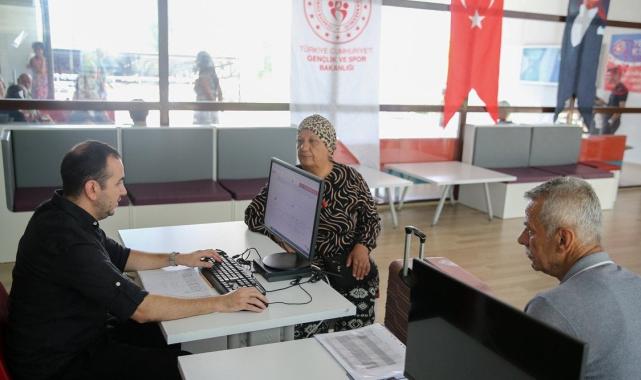 Antalya'da emeklilerin KYK yurtlarında ücretsiz tatili başladı