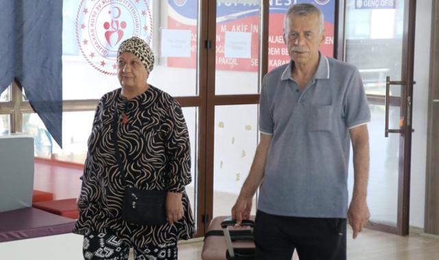 Antalya'da emeklilerin KYK yurtlarında ücretsiz tatili başladı