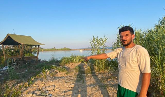 Antalya'da eşi için aldığı konteyneri çaldılar