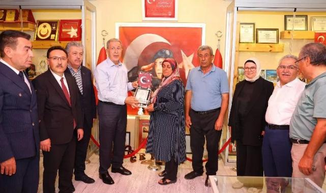 Başkan Büyükkılıç, Şehit Cennet Yiğit'i de unutmadı