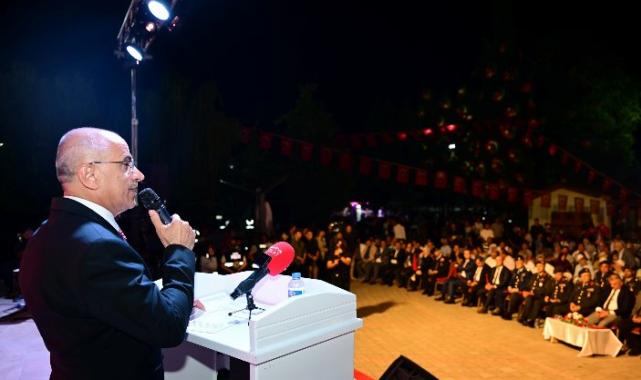 Başkan Er, 15 Temmuz Demokrasi ve Milli Birlik Günü etkinliklerine katıldı