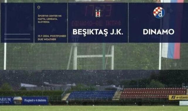 Beşiktaş - Dinamo Zagreb maçı iptal oldu