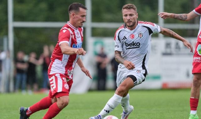 Beşiktaş hazırlık maçında Grazer AK'yi farklı yendi