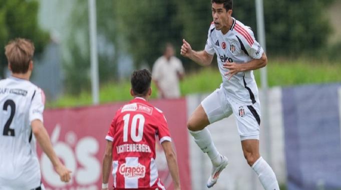 Beşiktaş hazırlık maçında Grazer AK&#039;yi farklı yendi