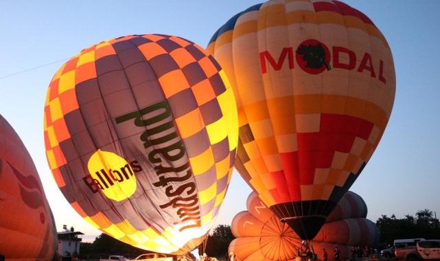 Burdur da Kapadokya gibi balon turizmine başladı