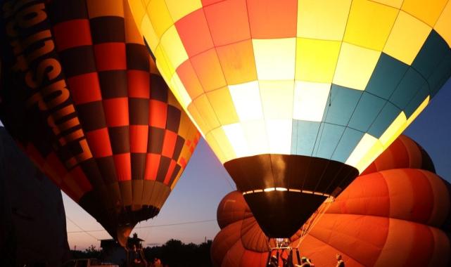 Burdur da Kapadokya gibi balon turizmine başladı