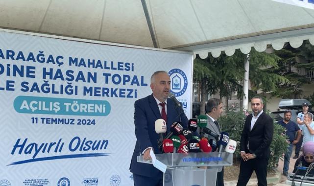 Bursa'da Karaağaç Medine Topal Aile Sağlığı Merkezi açıldı
