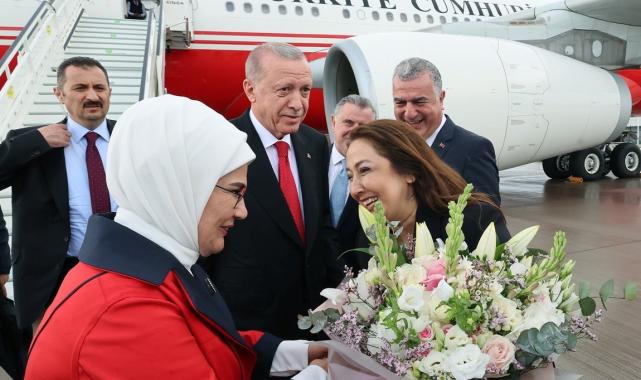 Cumhurbaşkanı Erdoğan Almanya'da