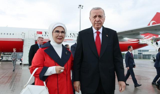 Cumhurbaşkanı Erdoğan Almanya'da