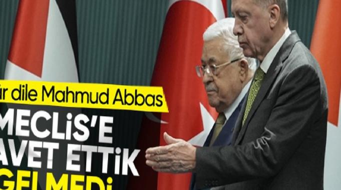 Cumhurbaşkanı Erdoğan: Mahmud Abbas&#039;ın bizden özür dilemesi lazım