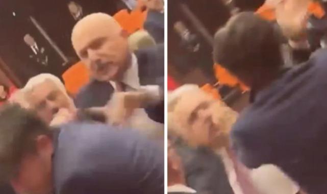 DEM Partili Ali Bozan'ın Meclis'te dayak yediği o an