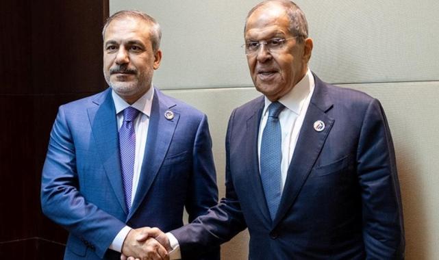 Dışişleri Bakanı Fidan, Rus mevkidaşı Lavrov ile görüştü