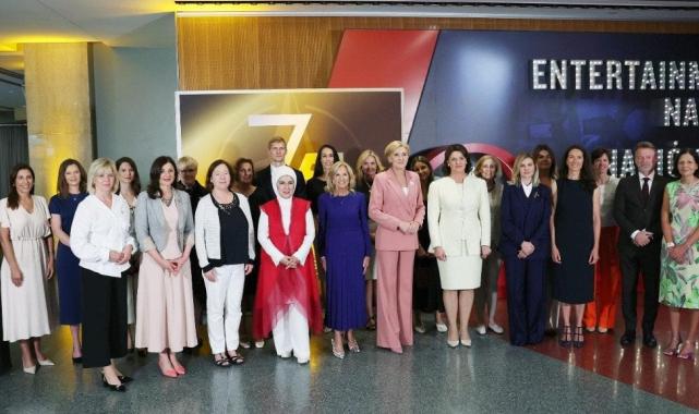 Emine Erdoğan, Jill Biden'ın ev sahipliğindeki resepsiyona katıldı