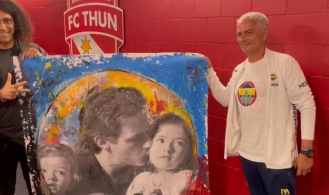 Ersan Kay'dan Jose Mourinho için özel tablo!