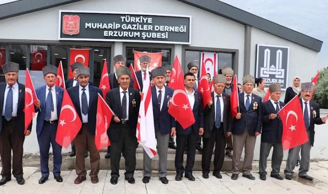 Erzurum'da Kıbrıs Barış Harekatının 50. yılı kutlandı