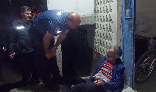 Erzurum'da polisin akollü şahısla sabır sınavı