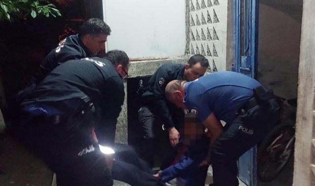 Erzurum'da polisin akollü şahısla sabır sınavı