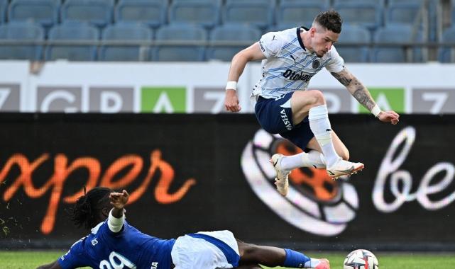 Fenerbahçe hazırlık maçında Strasbourg'u farklı yendi