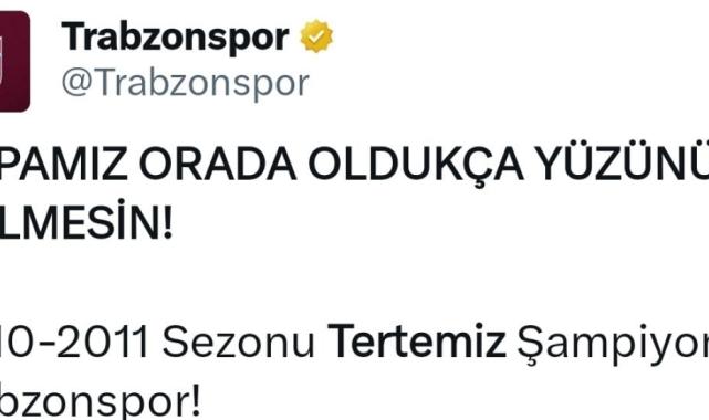 Fenerbahçe ve Trabzonspor'un 3 Temmuz paylaşımı! Gerginlik sürüyor