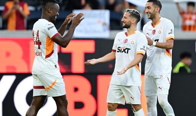 Galatasaray, hazırlık maçında Trencin'i farklı geçti