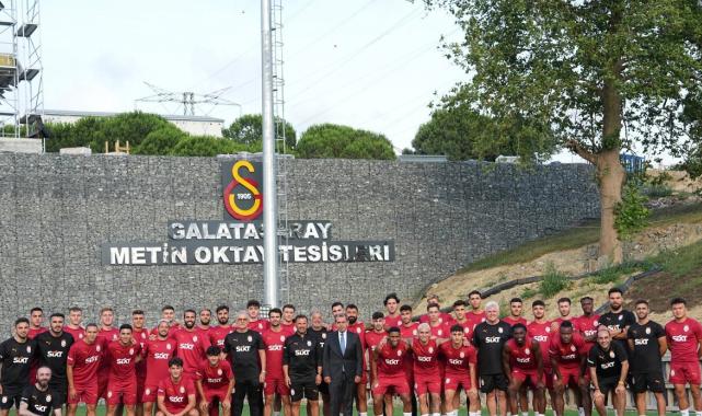 Galatasaray yeni sezon öncesi ilk antrenmanını Kemerburgaz'da yaptı