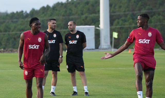 Galatasaray yeni sezon öncesi ilk antrenmanını Kemerburgaz'da yaptı
