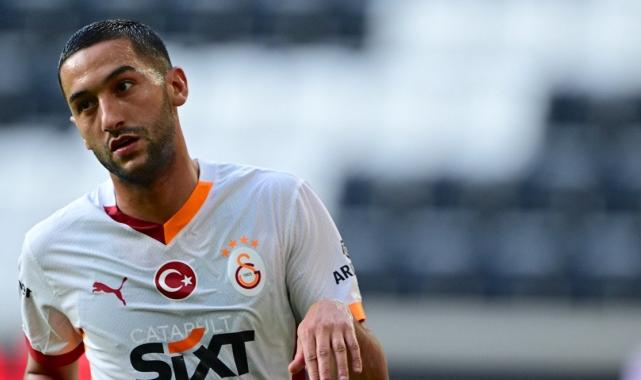 Galatasaray'da Hakim Ziyech, performansıyla öne çıkıyor