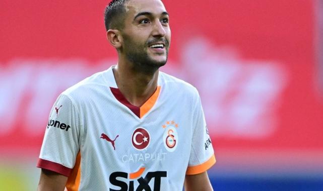 Galatasaray'da Hakim Ziyech, performansıyla öne çıkıyor
