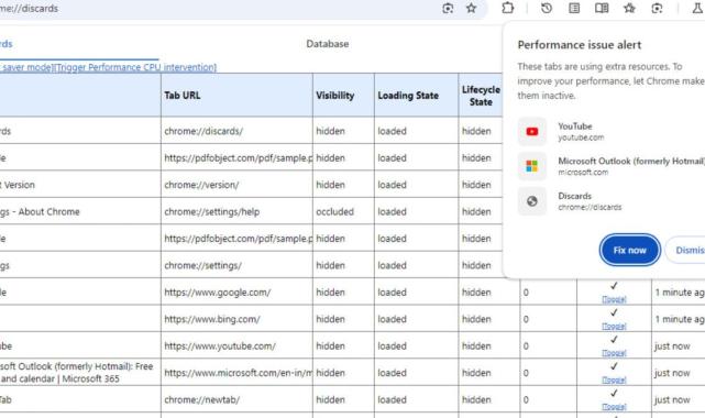 Google Chrome'un yüksek RAM kullanımından şikayet edenler için yeni bir özellik geliyor