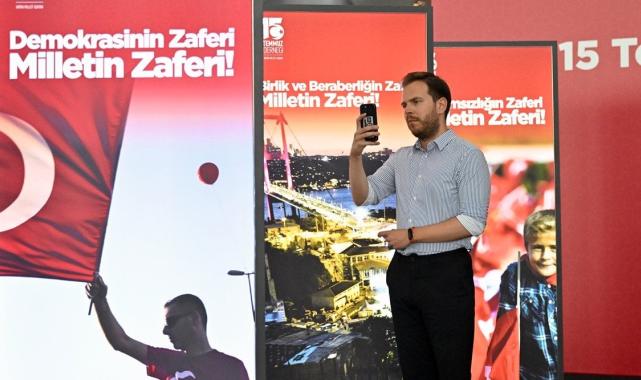 İstanbul Havalimanı'nda "15 Temmuz Demokrasi ve Milli Birlik Günü" sergisi açıldı