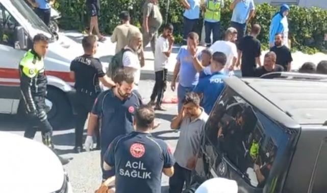 İstanbul Kağıthane'de kalp krizi geçiren sürücü öldü, çarptığı kadının bacağı koptu