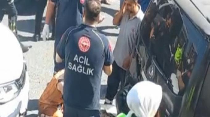 İstanbul Kağıthane'de kalp krizi geçiren sürücü öldü, çarptığı kadının bacağı koptu