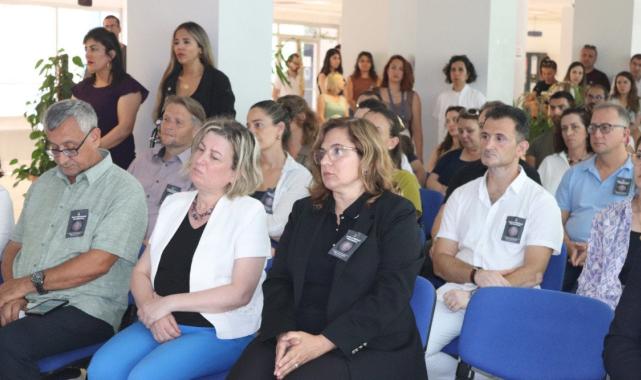 İzmir'de hayatını kaybeden Özge Ceren Deniz için anma töreni düzenlendi