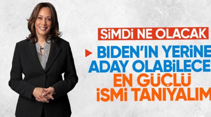 Joe Biden çekildi: İşte aday olması beklenen en güçlü isim