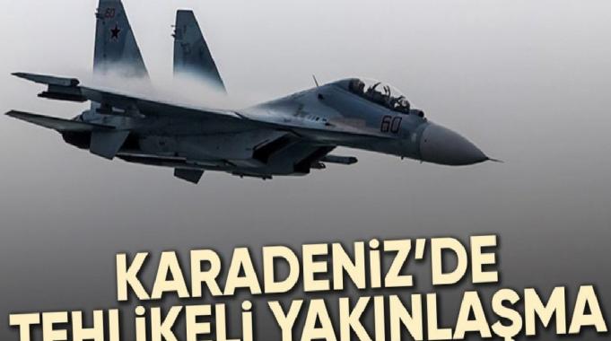Karadeniz&#039;de sıcak dakikalar: Rusya, İngilizlere karşı savaş uçağı kaldırdı