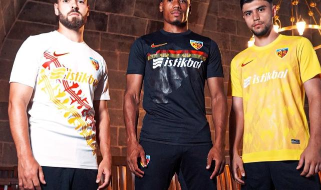 Kayserispor’un yeni sezon formaları tanıtıldı