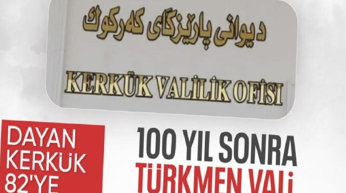 Kerkük'te yeni dönem başlıyor: 100 yıl sonra Türkmen vali yönetecek