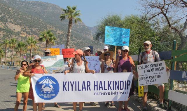 Kıyılar Halkındır İnisiyatifi Ölüdeniz’den seslendi