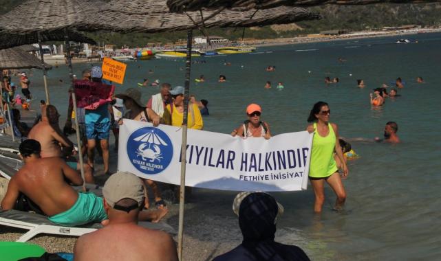 Kıyılar Halkındır İnisiyatifi Ölüdeniz’den seslendi
