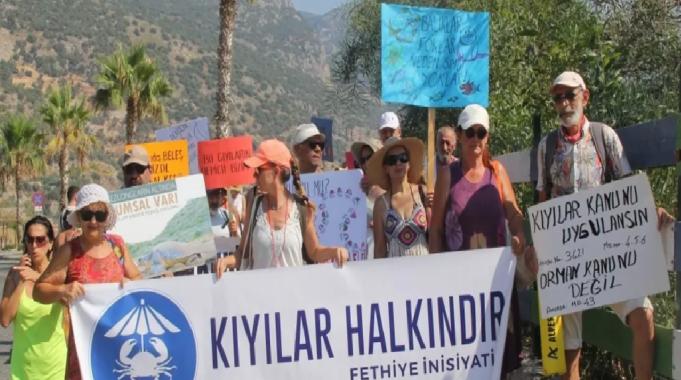 Kıyılar Halkındır İnisiyatifi Ölüdeniz’den seslendi