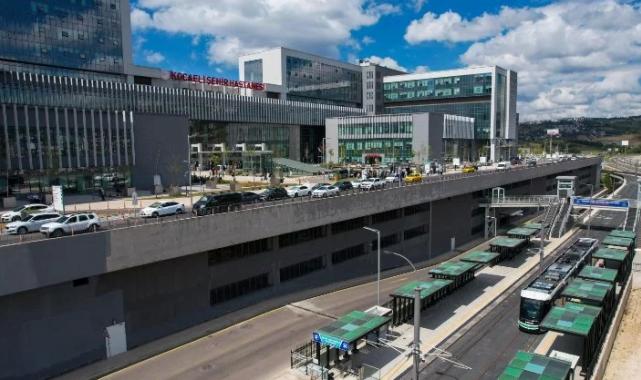 Kocaeli'de Şehir Hastanesine 15 dakikada bir tramvay
