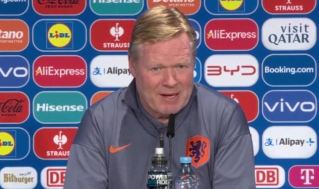 Koeman: Türkiye'ya karşı yapmamız gereken topa hakim olmak