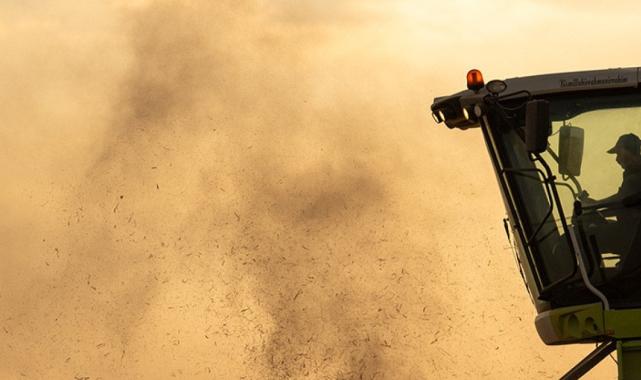 Konya'nın devasa dairesel tarlalarında hasat tamamlandı