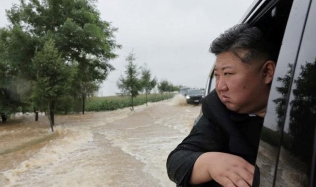 Kuzey Kore'de 5 bin kişi selde mahsur kaldı